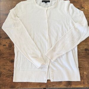 Banana Republic Cream Cardigan Sweater